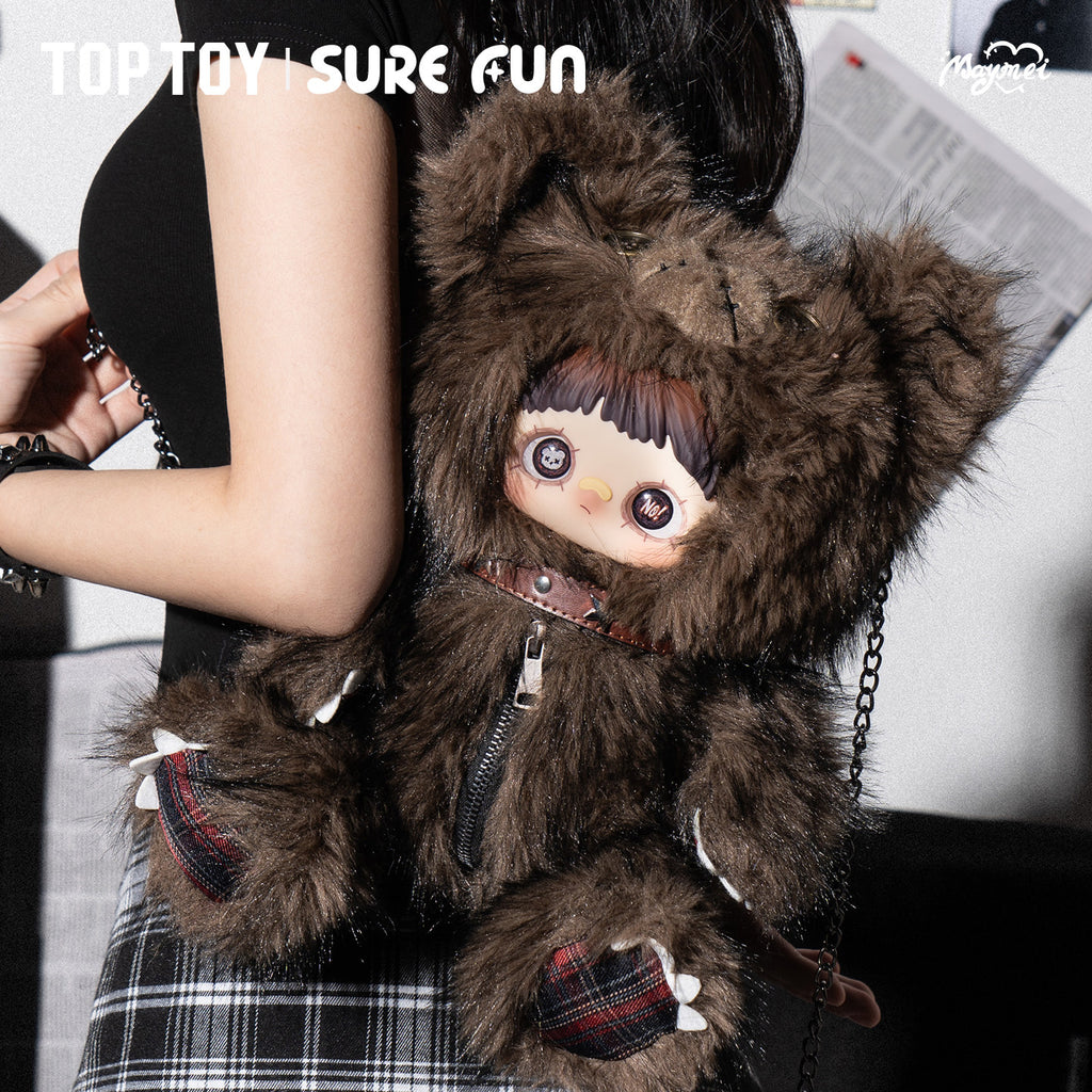 MayMei-Rebel Doll Backpack Series Plush Doll Blind Box