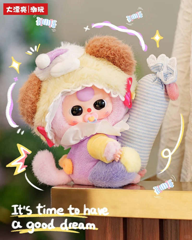Baby Three Sweet Dream Blind Box Plush Toy-100% Soft Kawaii Vinyl Plush Pendant, Mystery Keychain, Surprise Gift for Girls,Friends＆Plushie Lovers