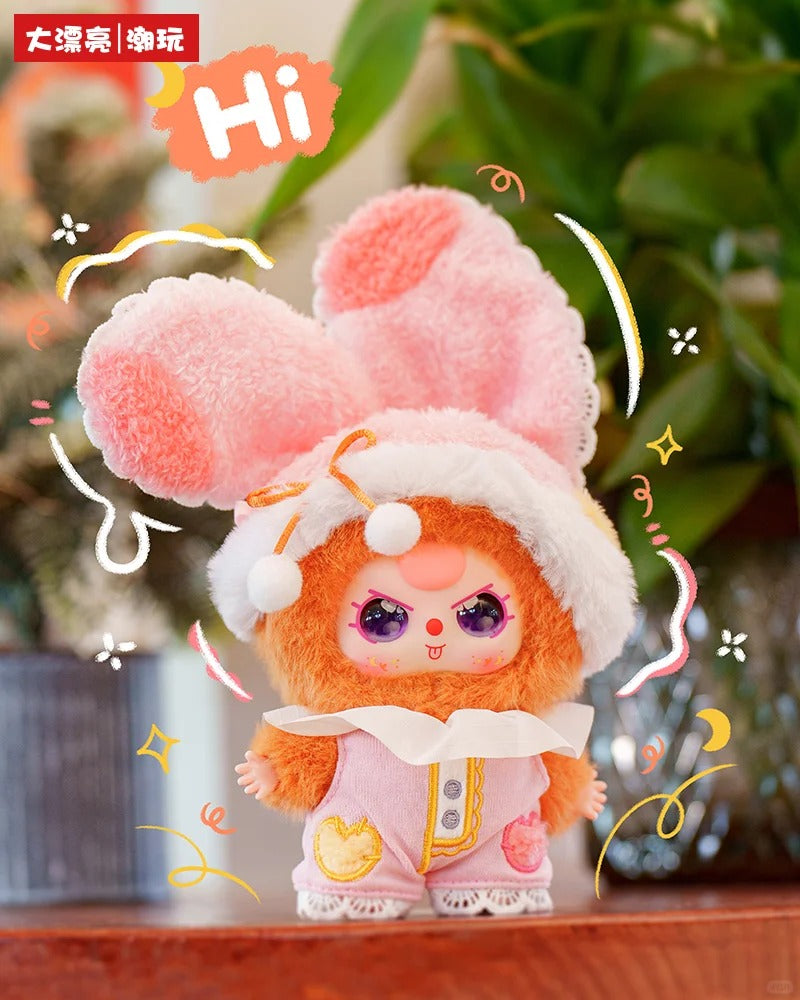 Baby Three Sweet Dream Blind Box Plush Toy-100% Soft Kawaii Vinyl Plush Pendant, Mystery Keychain, Surprise Gift for Girls,Friends＆Plushie Lovers
