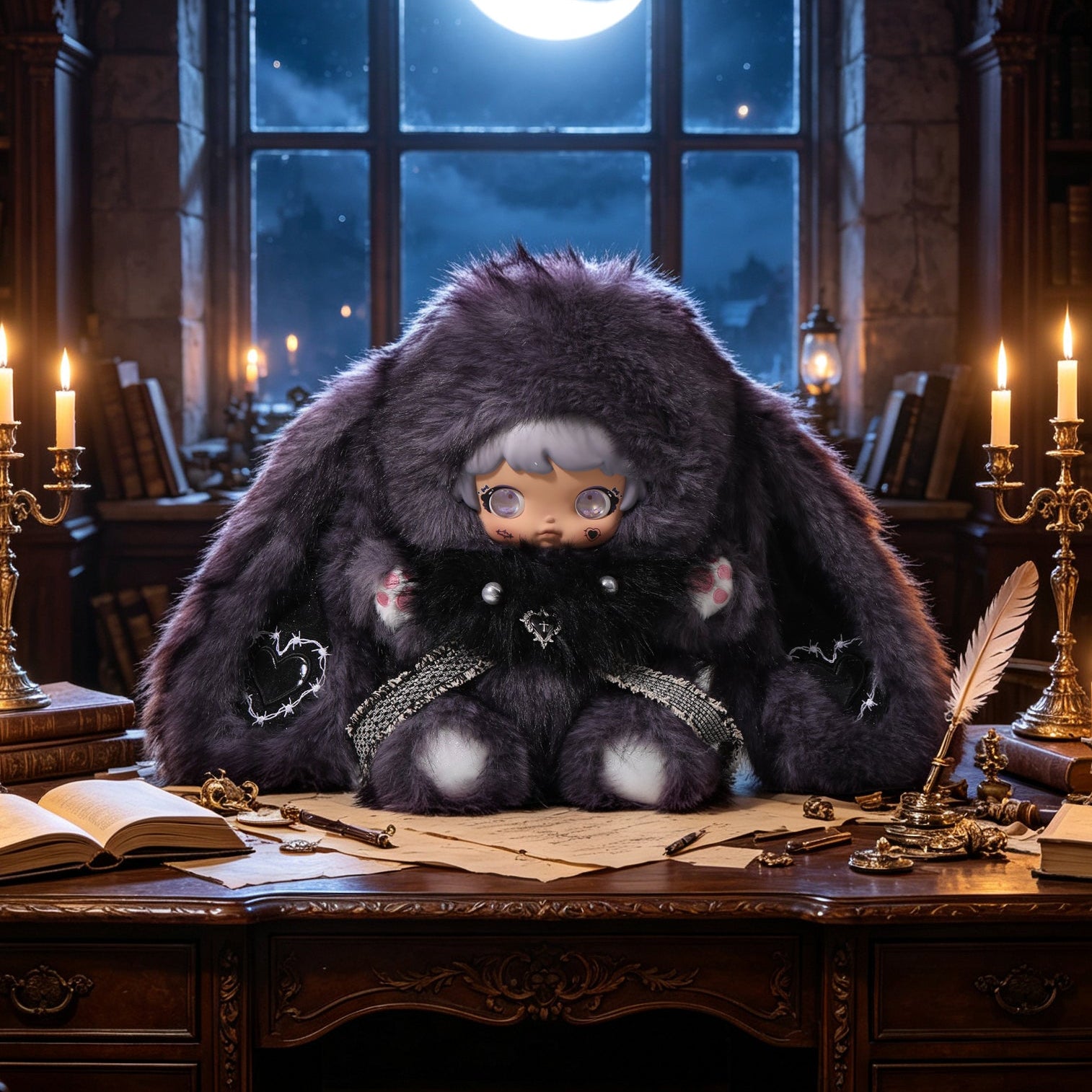 Micoco 600% V3 Elwen Sweet Whisper Of Castle Series Plush Blind Box