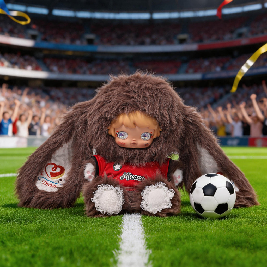 Micoco- 600 %Football Beauty Plush Blind Box