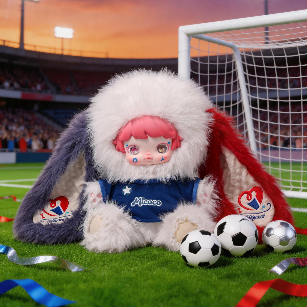 Micoco- 600 %Football Beauty Plush Blind Box