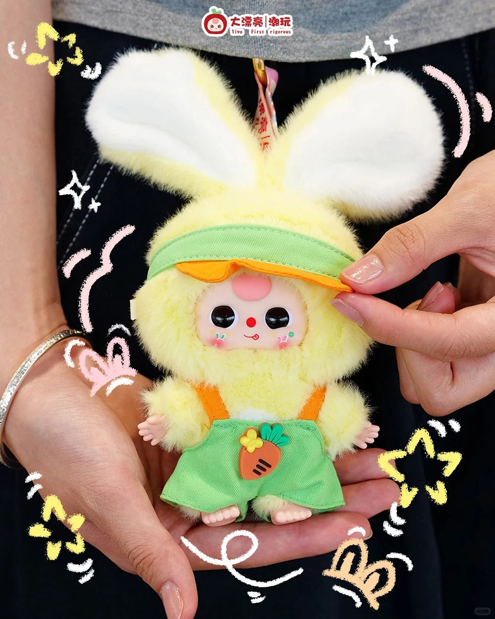 Baby Three Mini Bunny Plush Series Blind Box
