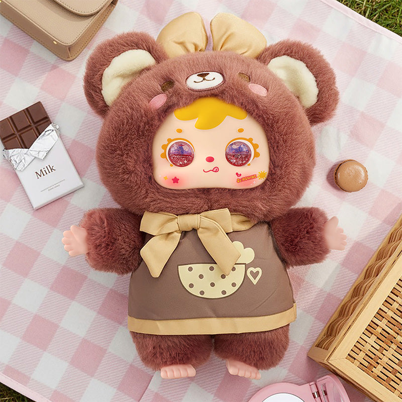 Authentic Sealed Samuel 400% Macaroon Plush Blind Box