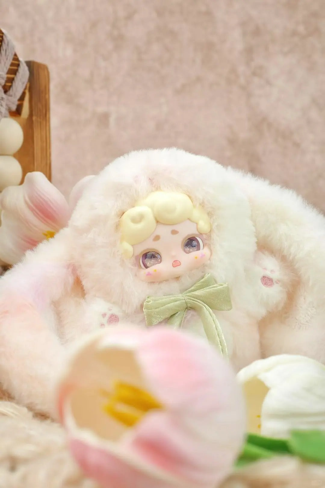 Lucky Deer Nai Goodnight Bunny Generation 2:Secret Garden Plush Blind Box - Adorable Figurine Doll Charms Cute Pendant Gifts Collectible Stuffed Toys for All Perfect as Decor or Presents