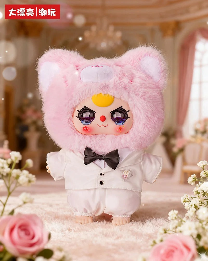Baby three Lovely Wedding 400% Series Blind Box |KawaiiBunny Collectible | Town Theme Decor+Emotional Companion